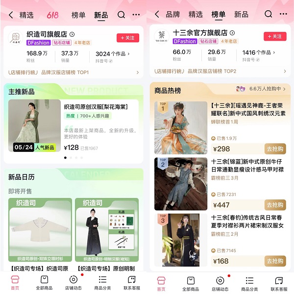 “Z时代”毕业季爱“国潮”消费，汉服、学士帽簪花头饰在抖音电商热销